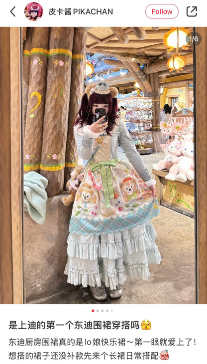 Disney | Tokyodisneysea Duffy And Friends Cookieann Apron (Wonderful Kitchen)