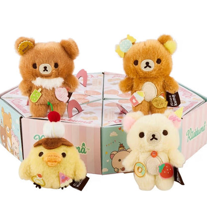 SAN-X | Rilakkuma Secret Plush Toy Plush Doll Blind Box 80mm Approx. (Ice Cream / Cake / Sweets Series)