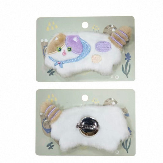 MEWJI♡Cat Mascot Brooch (WH)