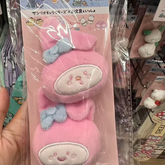 Obungu x SANRIO | My Melody Mascot Hair Clip Set