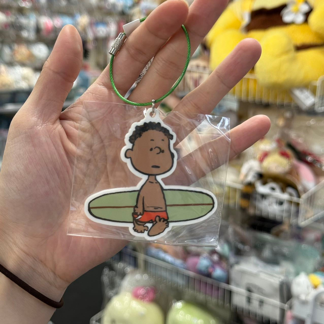Peanuts | Snoopy Franklin Hawaii Surfing Keyring (Limited)