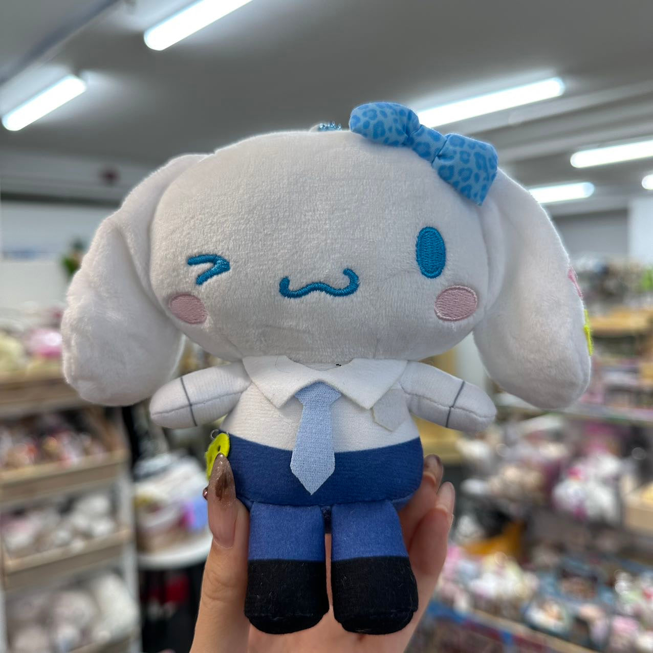 Sanrio | Cinnamoroll Mascot Pouch Holder Plush Keychain Big Size H200×W250×D60Mm