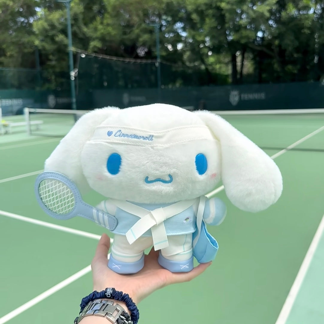 SANRIO CHN | Cinnamoroll Plush Toy Plush Doll (Tennis)