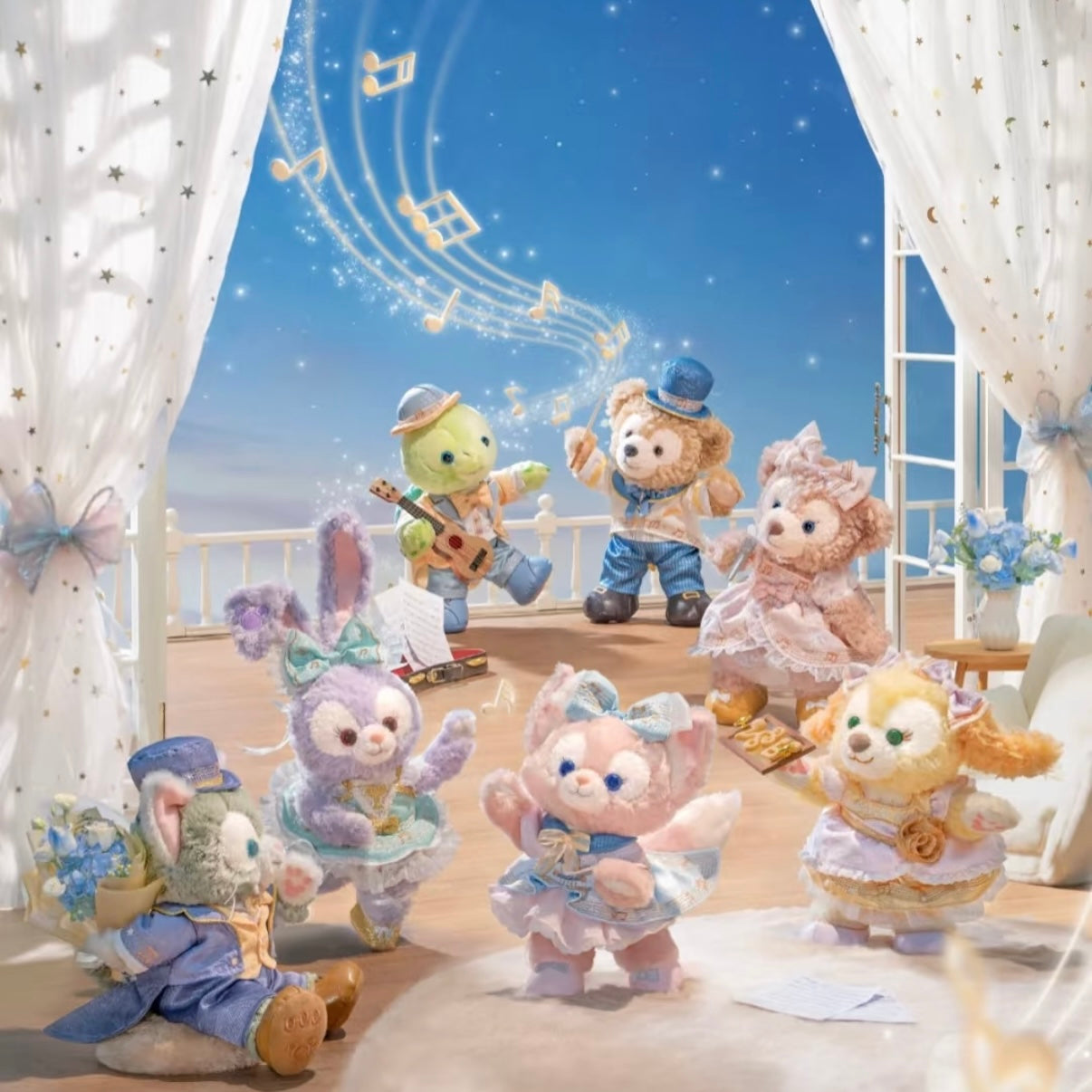 DISNEY | SHANG HAI GelaToni DisneyLand Plush Toy SS (Duffy and Friends Summer Collection)