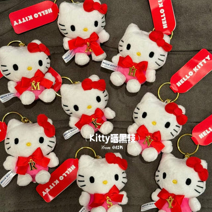 Sanrio | Hello Kitty Mascot Holder Keychain H11×W8×D5Cm (Initial Character) 日本三丽鸥