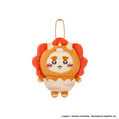 CHIIKAWA | Chiikawa Pocket Dinosaur Mascot Keychain Bag Charm 125x110x60mm (Shisa)
