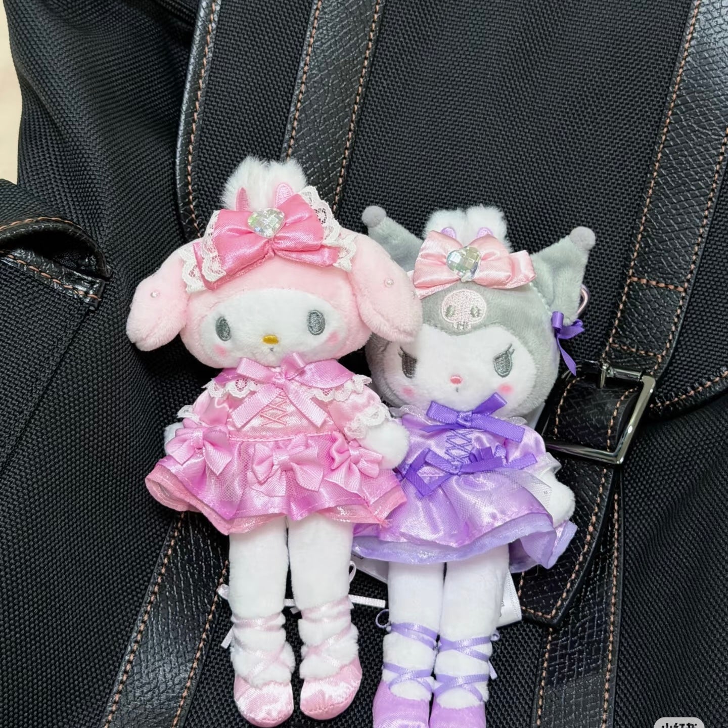SANRIO | My Melody Style Up Mascot Bag Charm Keychain 175x84x56mm (My Melody♡Kuromi♡My Sweet Piano Bunnies Ballerina)