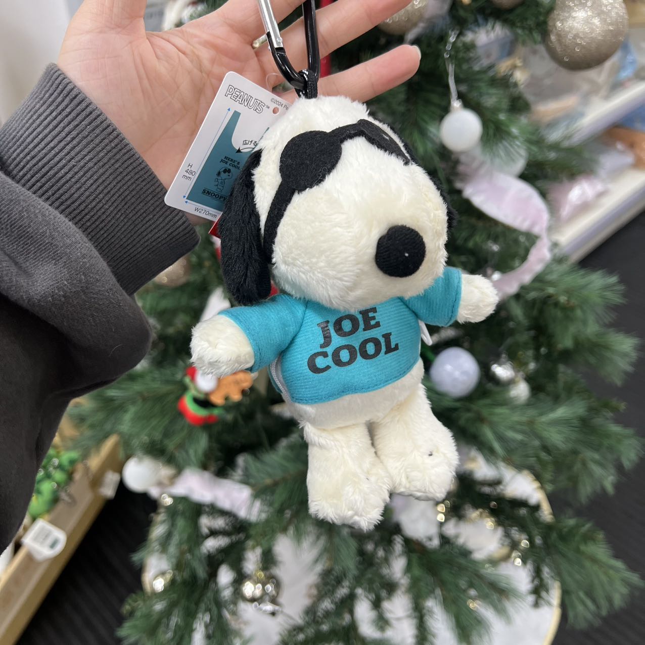 Peanuts | Snoopy Plush Eco Bag H19 X W14 D12Cm (Joe Cool)