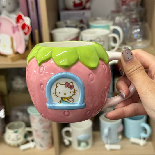 SANRIO | Hello Kitty Strawberry Mug Cup 133x100x91mm