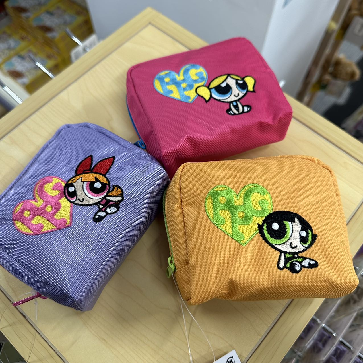 The Powerpuff Girls | Embroidery Mini Pouch 110X95X40Mm
