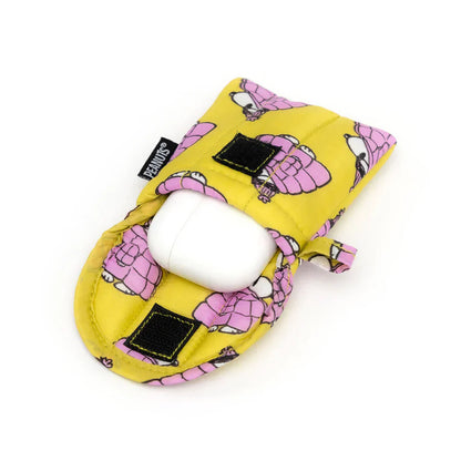 Puffy Earbuds Case - Mini Puffer Snoopy