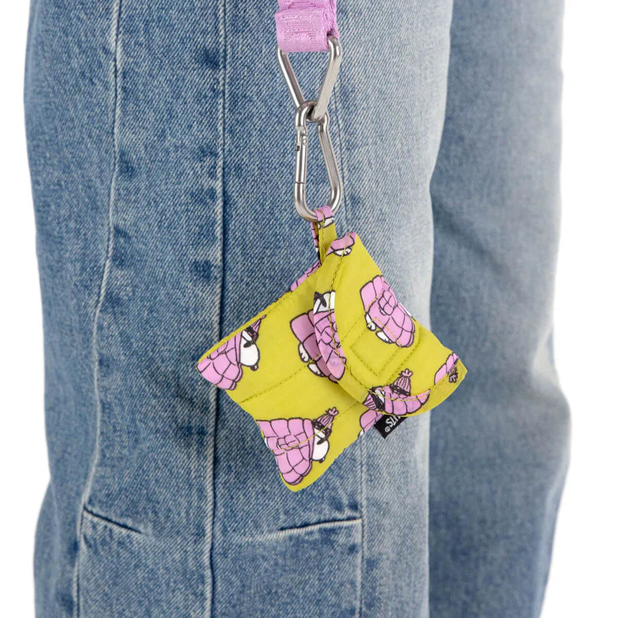 Puffy Earbuds Case - Mini Puffer Snoopy