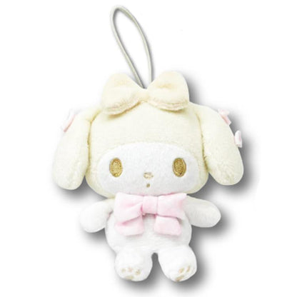 SANRIO | My Melody Mini Plush Keychain Bag Charm 110mm Approx. (White)