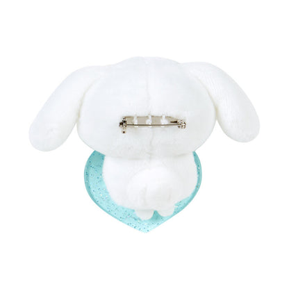 SANRIO | Cinnamoroll Mascot Brooch 6.5×3.5×9cm (My Snap-on Letters)