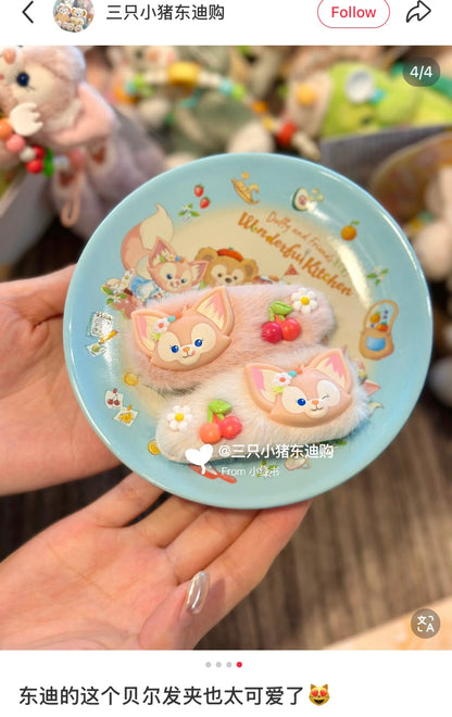 DISNEY | TokyoDisneySea Duffy and Friends LinaBell Hair Clip Set (Wonderful Kitchen)