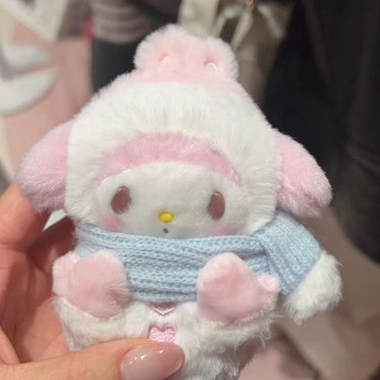 SANRIO | My Melody Mascot Holder Bag Charm Keychain (Snowman)