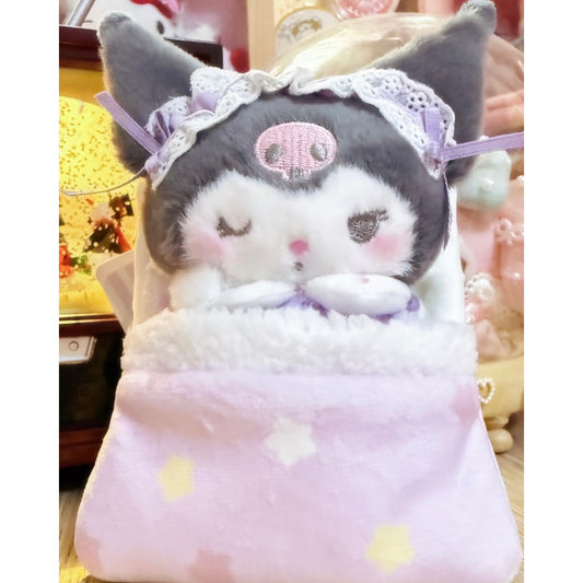 SANRIO | Kuromi Mascot Holder Bag Charm Keychain (Good night and Sweet Dreams)