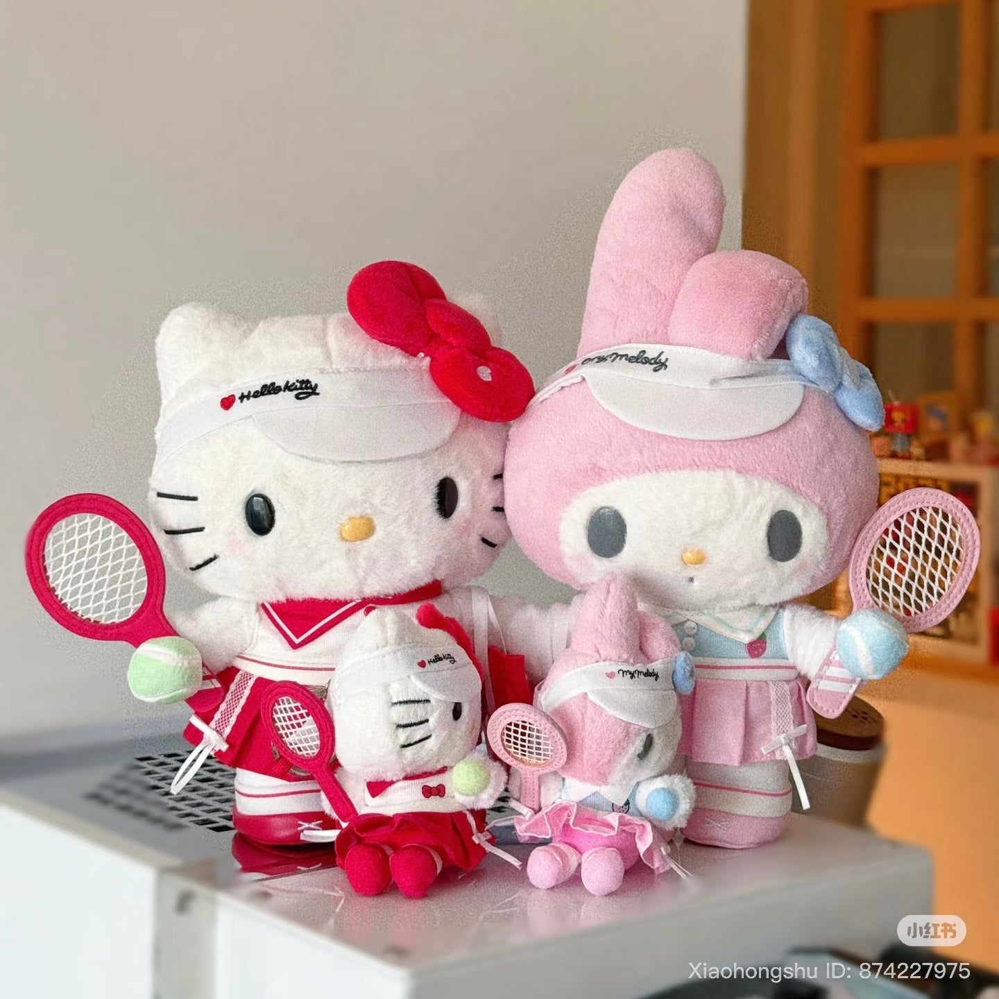 SANRIO CHN | Hello Kitty Plush Toy Plush Doll (Tennis)