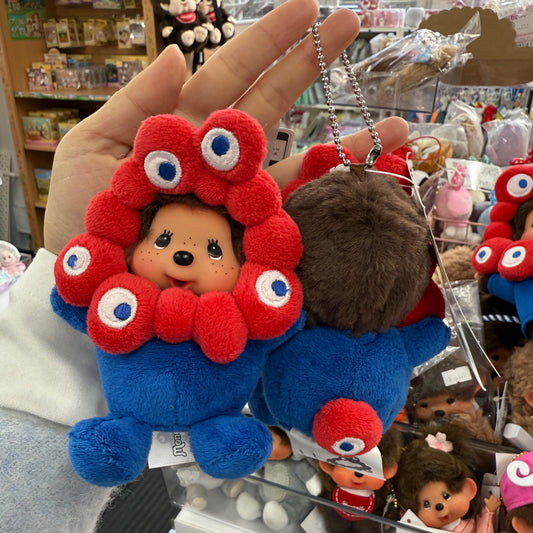 Monchhichi | Plush Keychain Mascot Holder Plush Keychain Expo Osaka 2025 13cm Approx. (EXPO2025 Myaku Myaku)