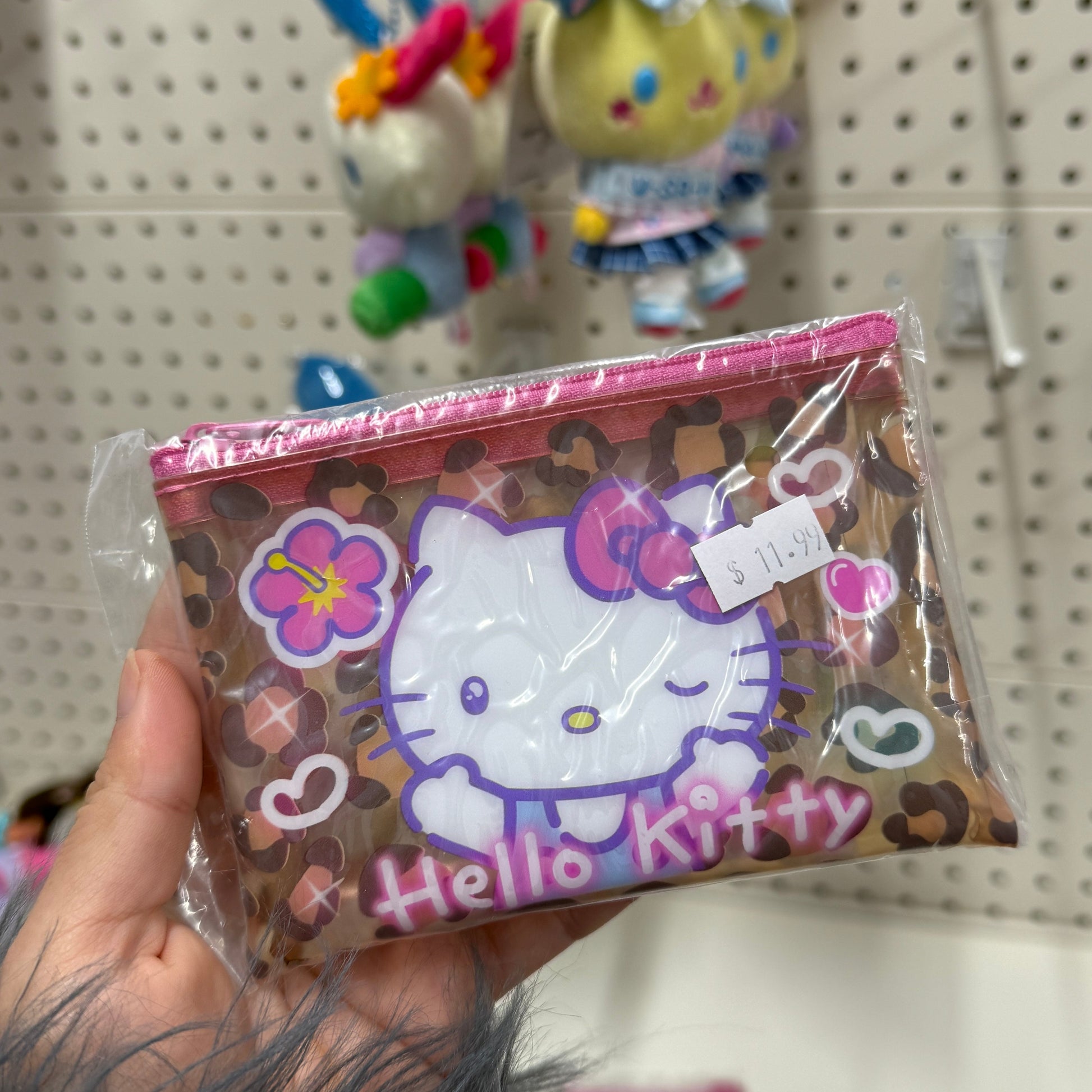 SANRIO | Hello Kitty PVC Pouch with Zipper