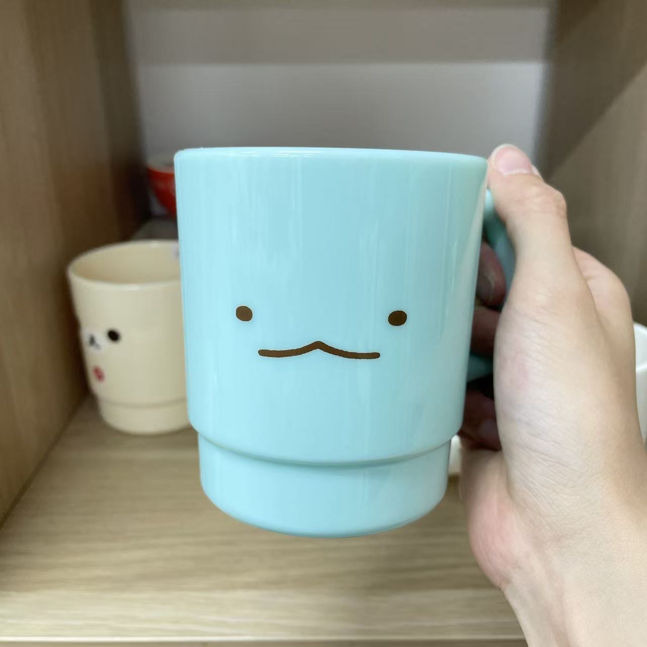 SAN-X | Sumikko Gurashi Tokage Face Stacking Plastic Cup 95×Φ85mm
