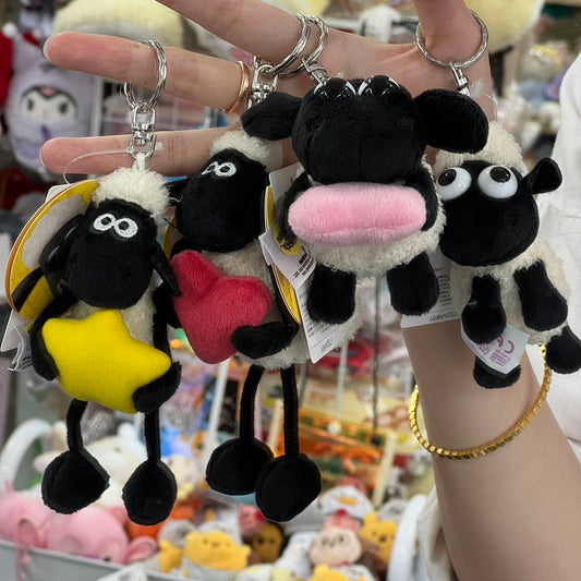 Nici | Shaun Bean Bag Keyring Approx.10Cm 礼祺 小羊肖恩 毛绒玩偶/挂件/钥匙链/包挂