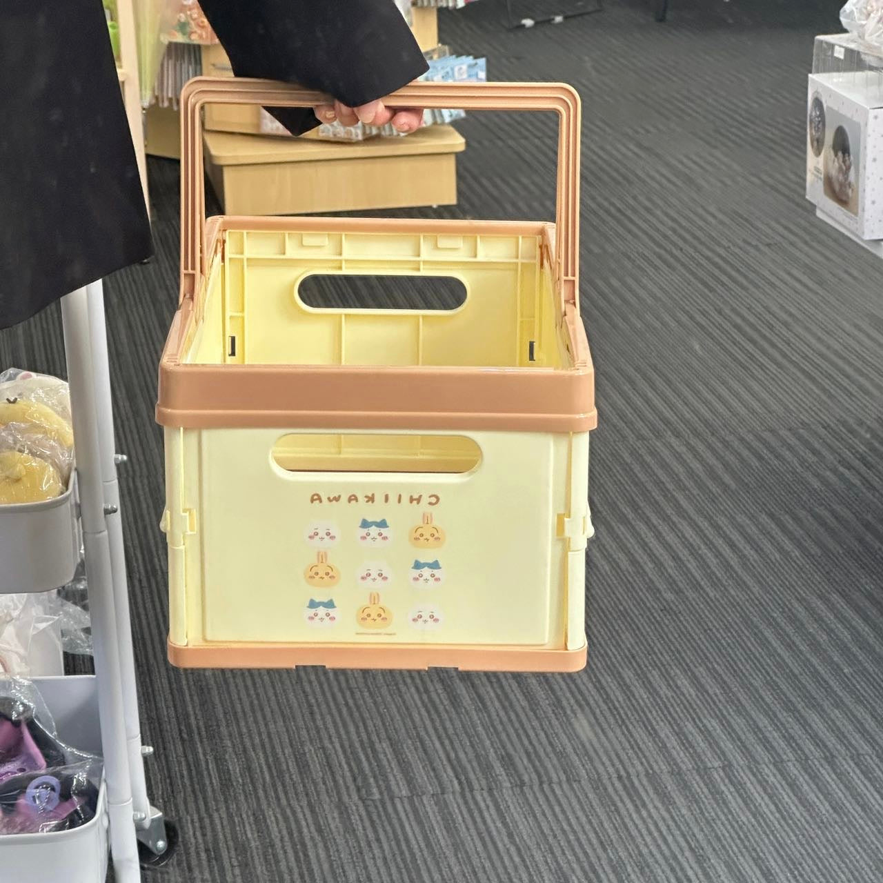 Chiikawafoldable Storage Carry Basket 38×25×19 / // 10Kg