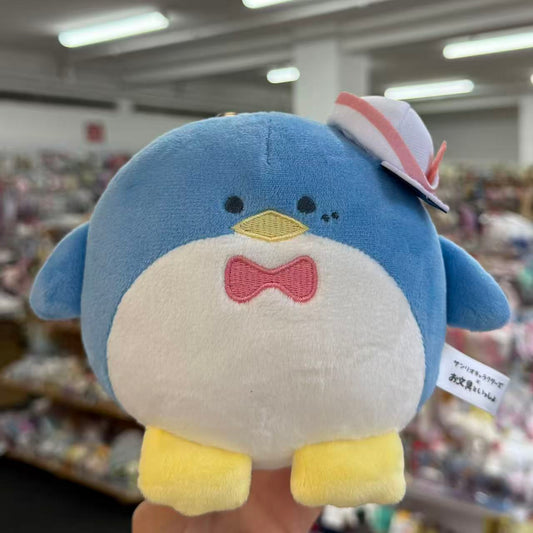 Obungu x SANRIO | TuxedoSam Toxedo Sam Mascot Holder Bag Charm Keychain