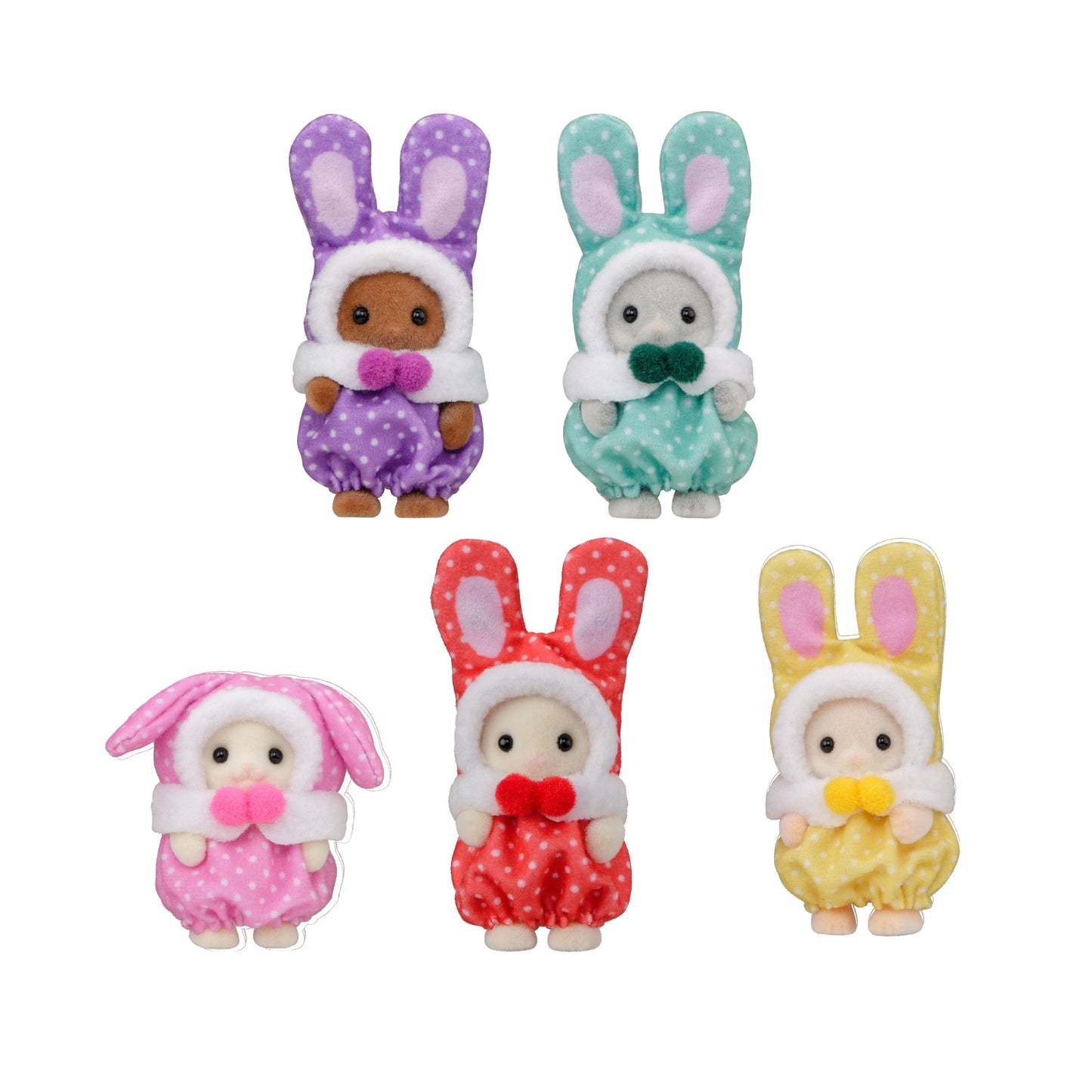 Sylvanian Families Secret Colorful Baby Bunny Costume Series Blind Bags - SF5924