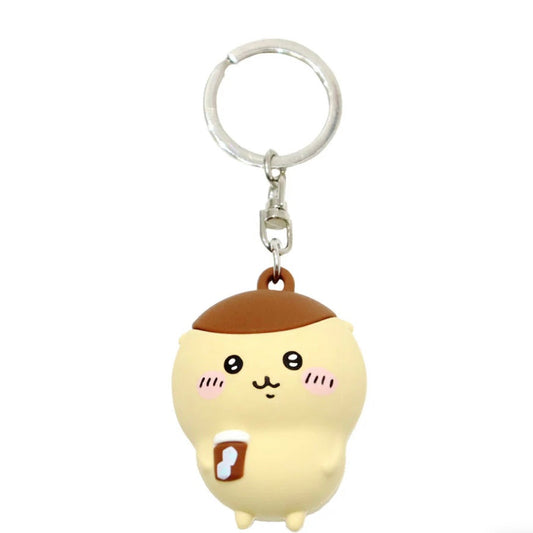 Chiikawa | Pvc Key Ring/Keychain H45 X W41 D35Mm 小可爱吉伊卡哇 栗子馒头 立体挂件/钥匙链/包挂
