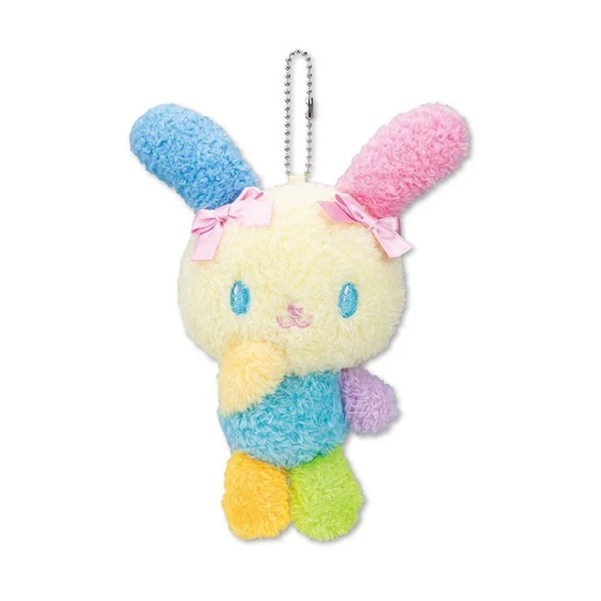 SANRIO x Avail | Usahana Mascot Holder Plush Keychain Bag Charm 50×75×138mm (Fluffy)