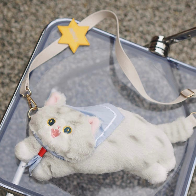 Mewji Fluffy Shoulder Bag(Gy)