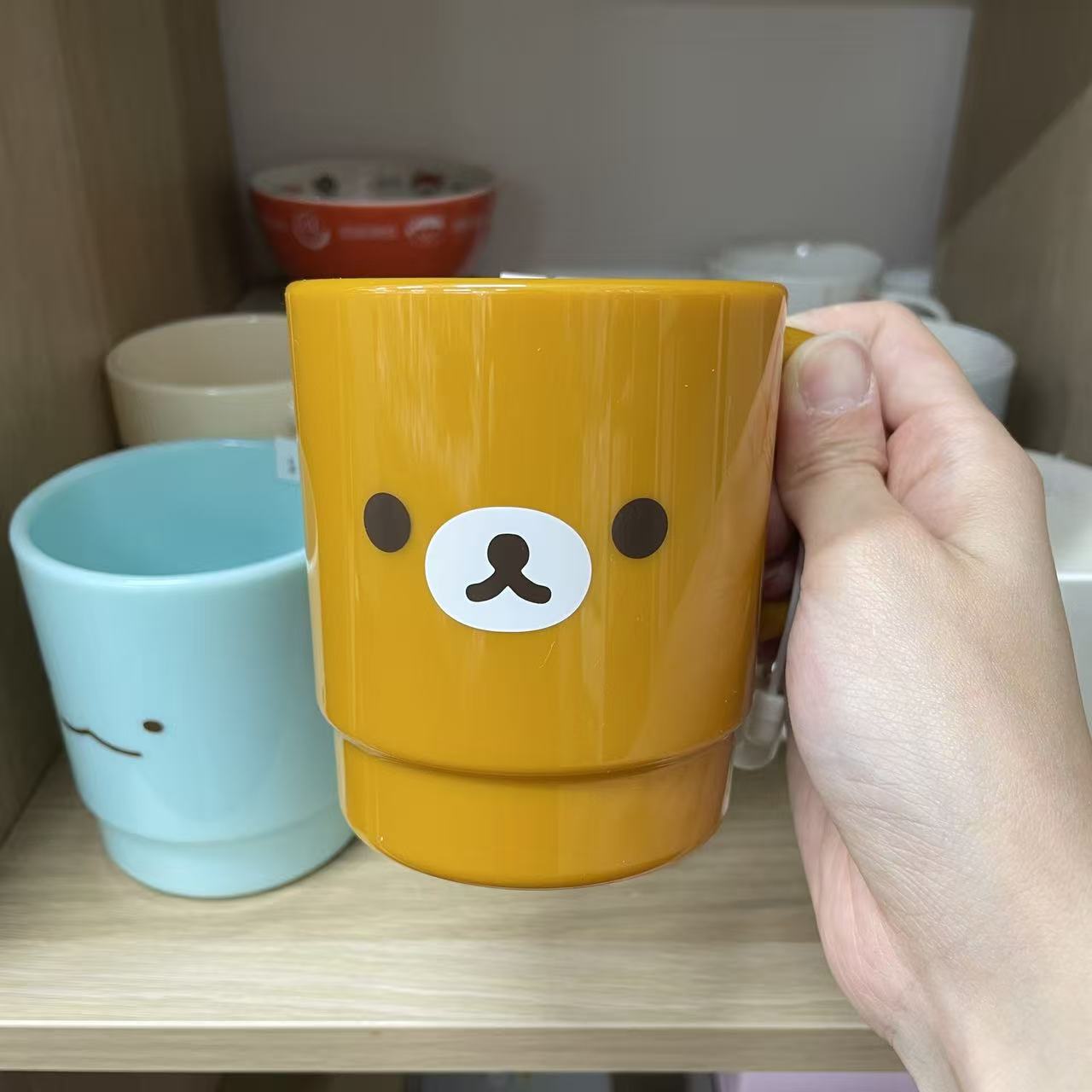 SAN-X | Rilakkuma Face Stacking Plastic Cup 95×Φ85mm