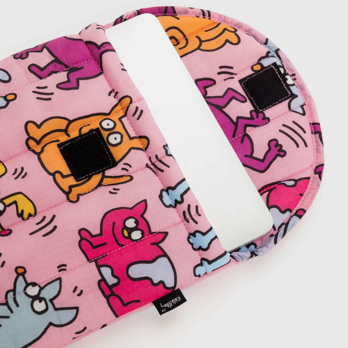 Baggu | Keith Haring Pets Puffy Laptop Sleeve 13’/14’ 电脑包