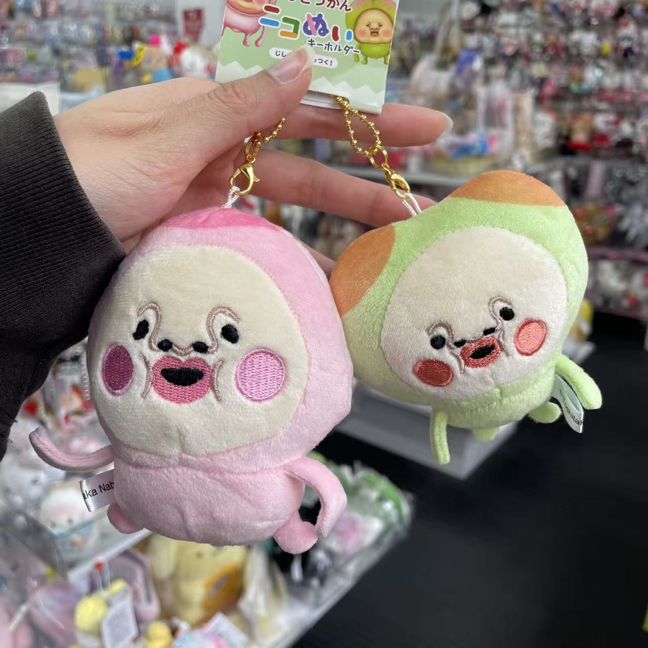 CRUX | Kobitos Magnetic Mascot Holder Connecting Set 200×160×65mm (Kakure Momojiri & Sumo Mono Uchi)