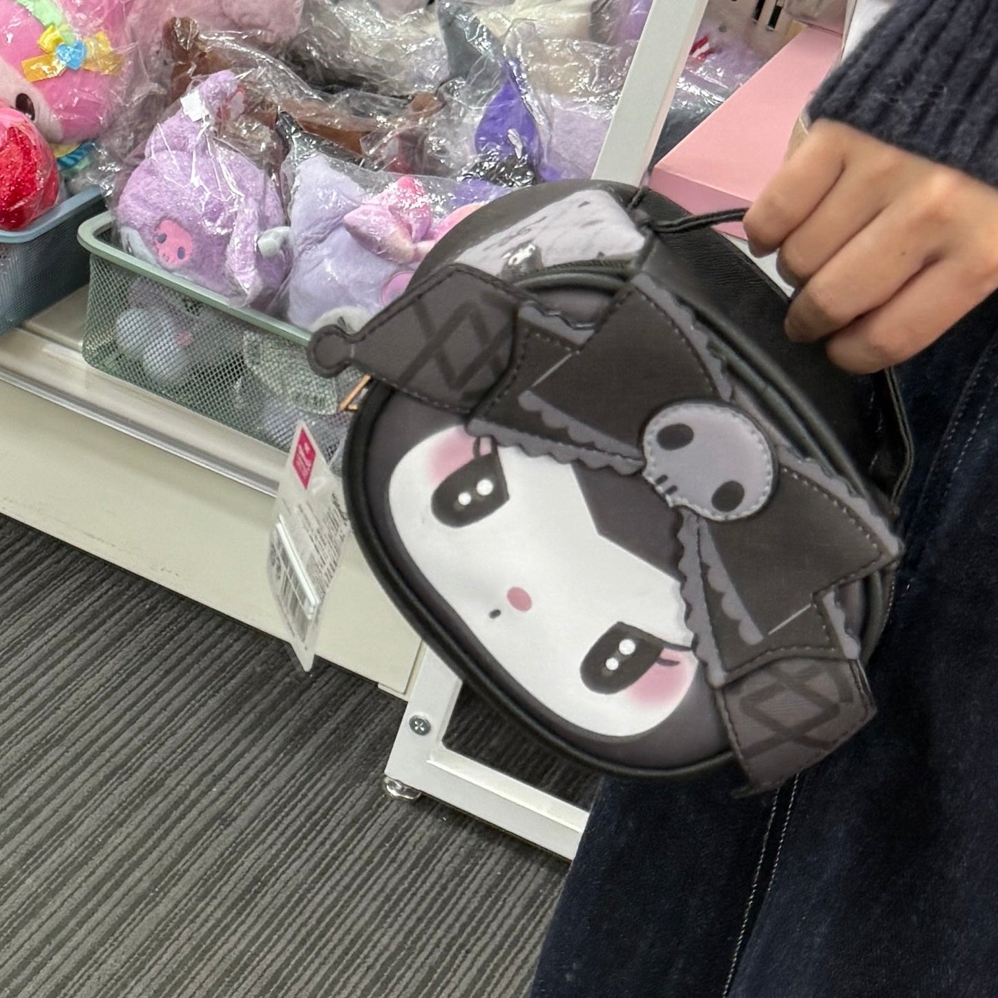 SANRIO | Kuromi Vanity Pouch 130 x 160 x 125mm (Meroclo)