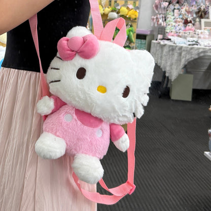 Sanrio | Howahowa Plush Backpack 32Cm×18Cm×28Cm (Hello Kitty)