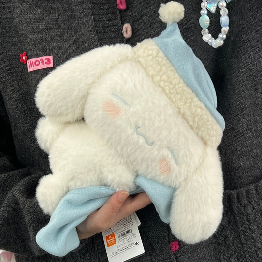 Sanrio | Plush Doll Toy Cinnamonroll 19×26×13Cm (Relaxed Natural Sweet Dream)