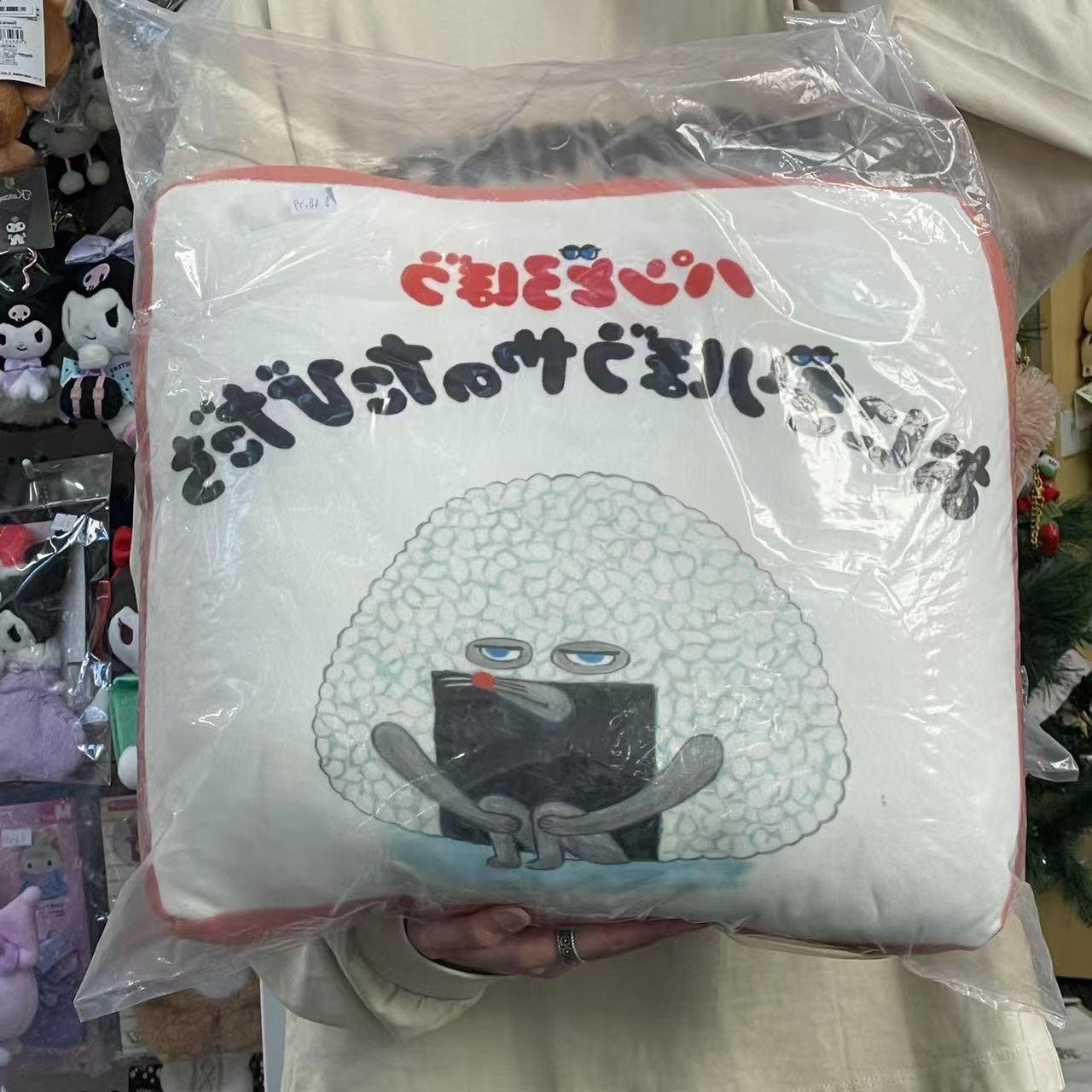 Bread Dorobo | Mochi Cushion H370×W370×D120Mm