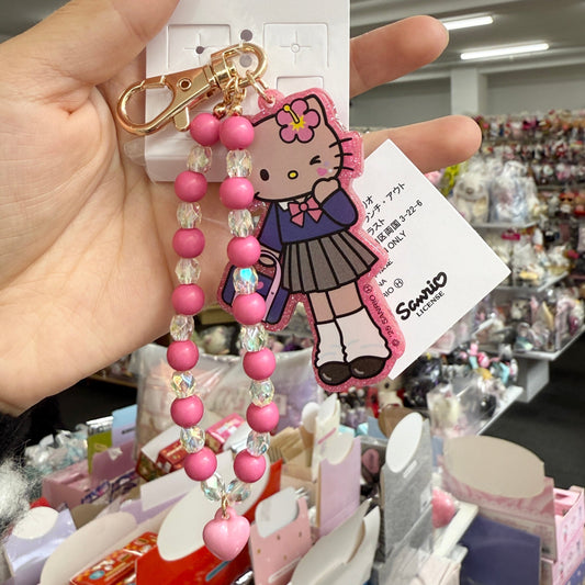Avail x Sanrio | Hello Kitty Tanned Long Leg Style Key Charm Keychain