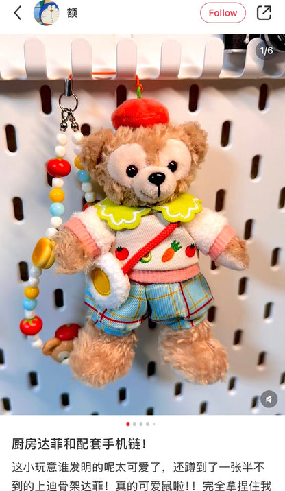 Disney | Tokyodisneysea Duffy And Friends Phone Strap Multi Charm Blind Box (Wonderful Kitchen)