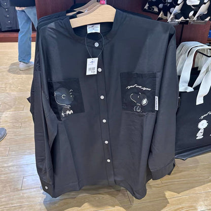 Usj｜Peanuts Snoopy Black Shirt