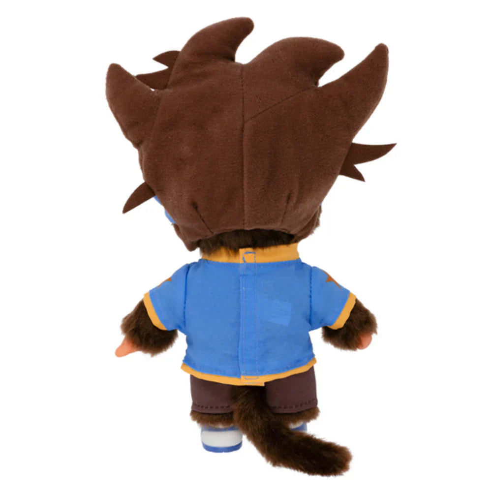 Monchhichi x Digimon | Bebichhichi Taichi Plush Doll Plush Toy 24cm Approx. (Adventure Special Collab)