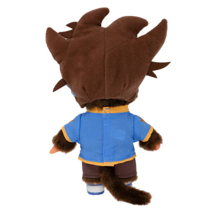 Monchhichi x Digimon | Bebichhichi Taichi Plush Doll Plush Toy 24cm Approx. (Adventure Special Collab)