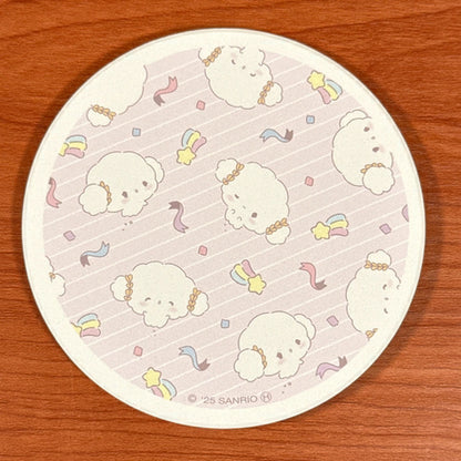 SANRIO | Cogimyun Water Absorbent Coaster B (10th Anniversary Flyer)