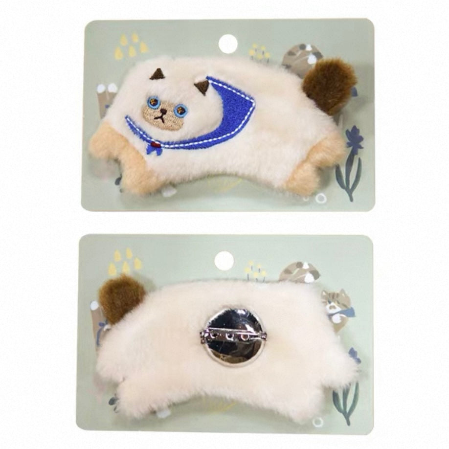 MEWJI♡Cat Mascot Brooch (BE)