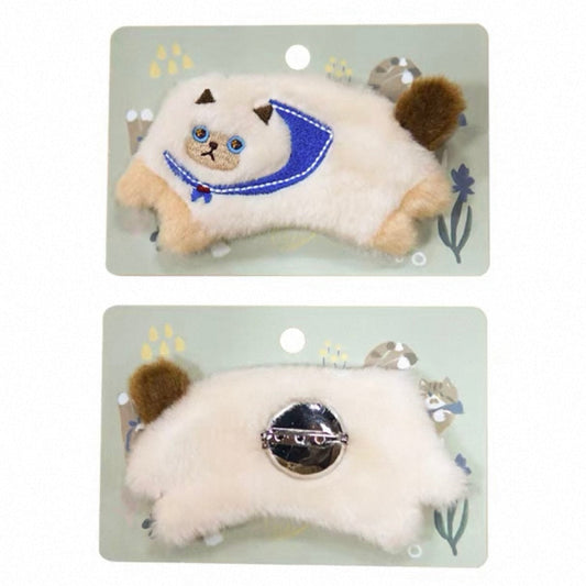 MEWJI♡Cat Mascot Brooch (BE)