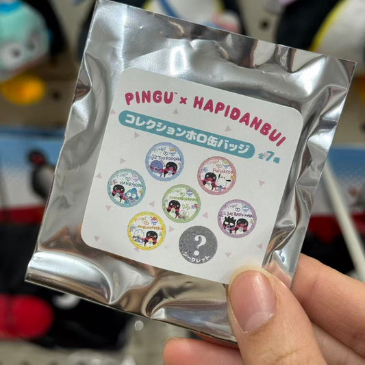Pingu × Hapidanbui | Pingu Secret Badge Blind Bag (Kakigori Pop-Up 2026)