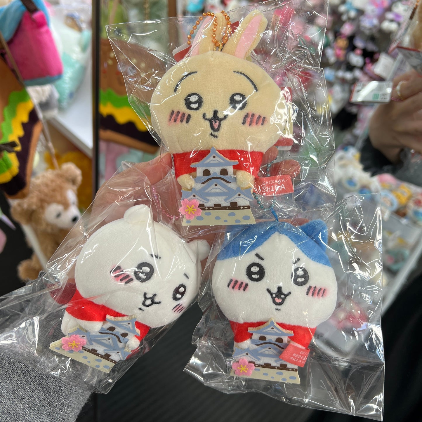 Chiikawa | Limited Plush Mascot 10Cm 小可爱吉伊卡哇 地域限定 彦根城限定 毛绒玩偶挂件/包挂