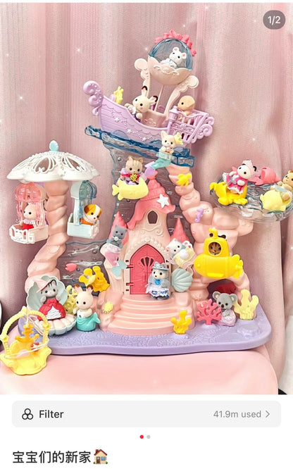 Sylvanian Families | Baby Mermaid Castle